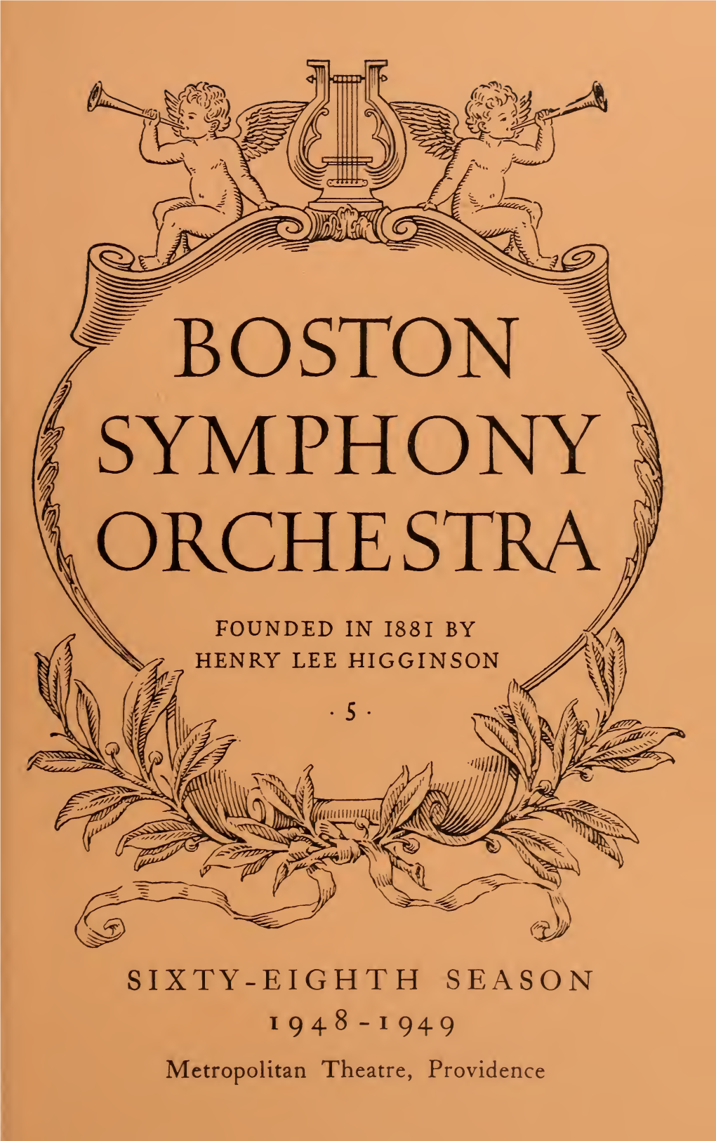 Boston Symphony Orchestra Concert Programs, Season 68, 1948-1949, Trip