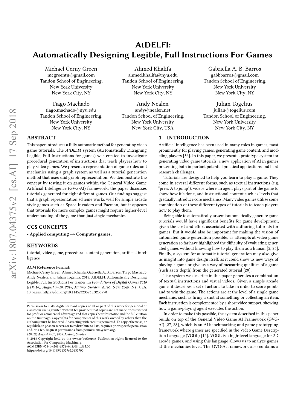 Atdelfi:Automatically Designing Legible, Full Instructions for Games