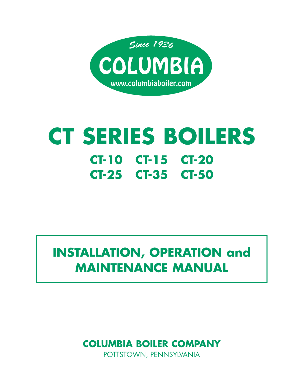 CT Series Manual