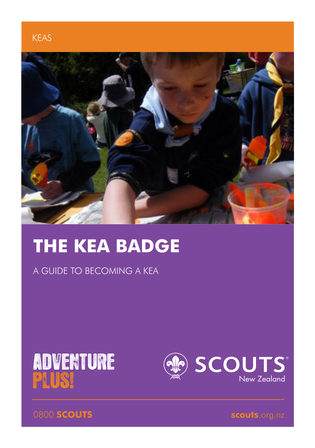 The Kea Badge Adventure Plus!