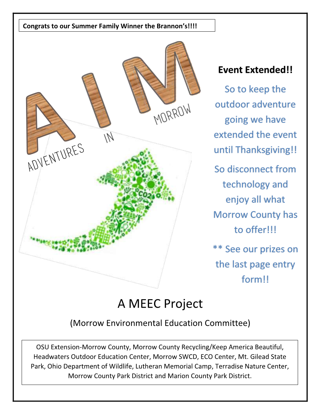 A MEEC Project (Morrow Environmental Education Committee)