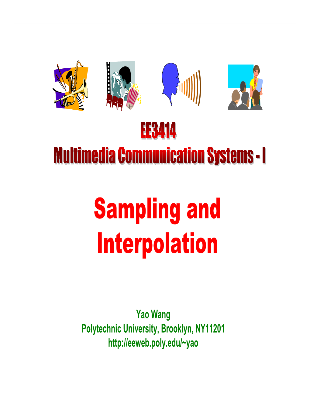 Sampling and Interpolation