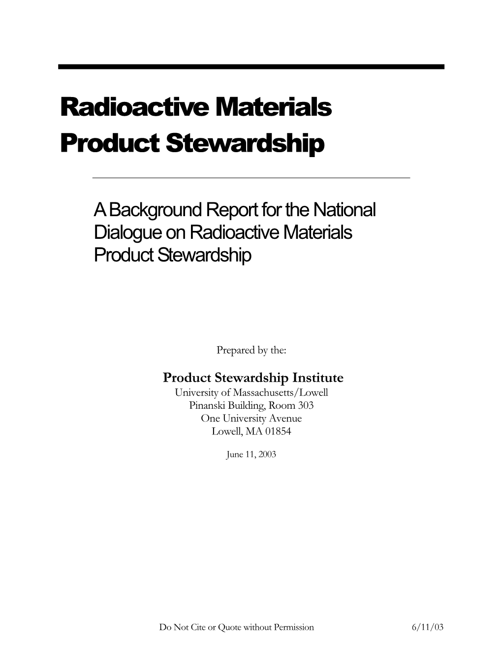 Tive Materials Product Stewardship