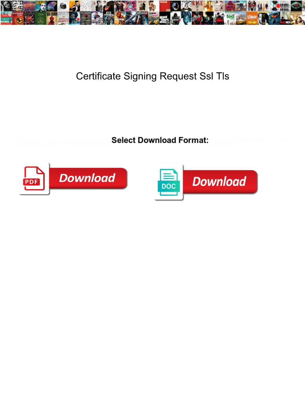 Certificate Signing Request Ssl Tls