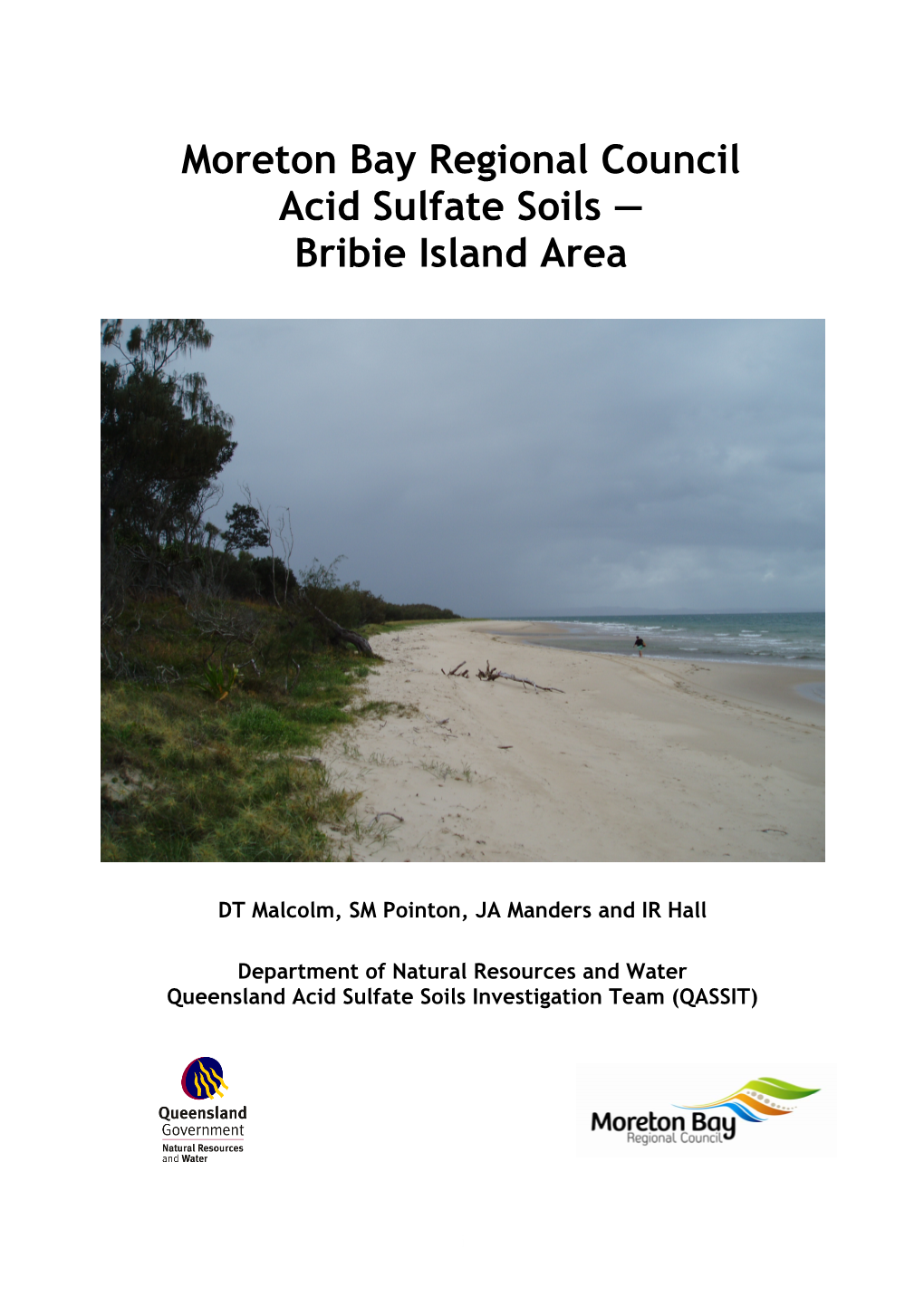 Moreton Bay Regional Council Acid Sulfate Soils — Bribie Island Area