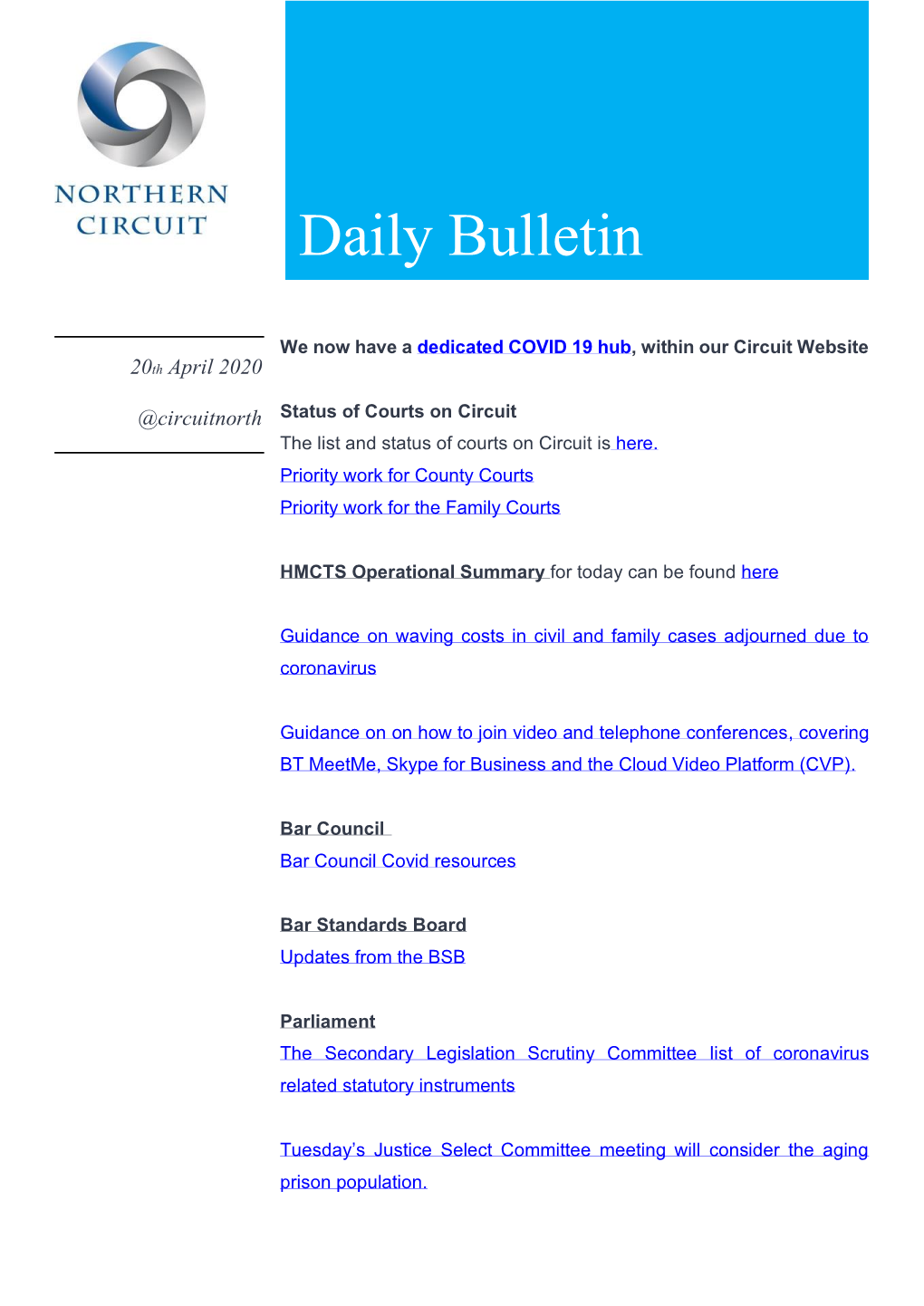 Daily Bulletin