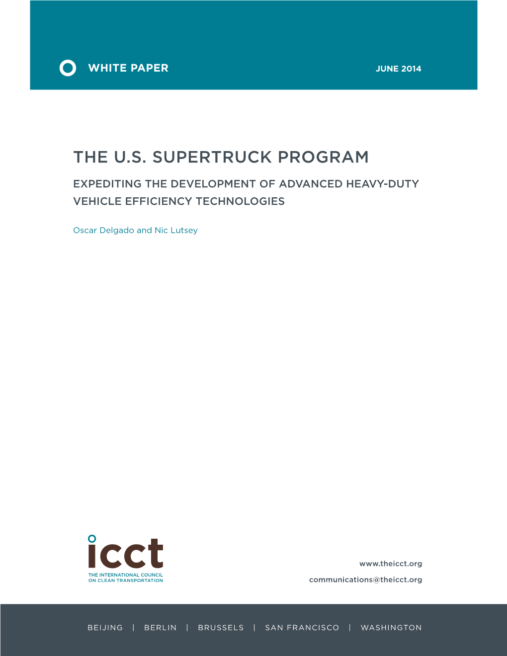 The US Supertruck Program