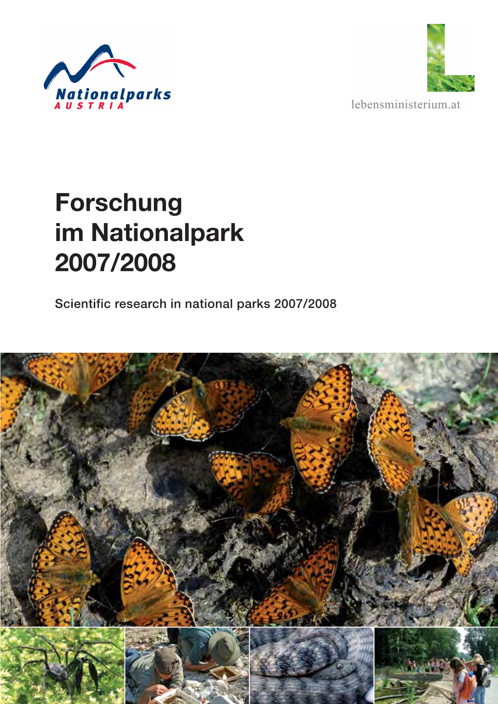 Forschung Im Nationalpark 2007/2008