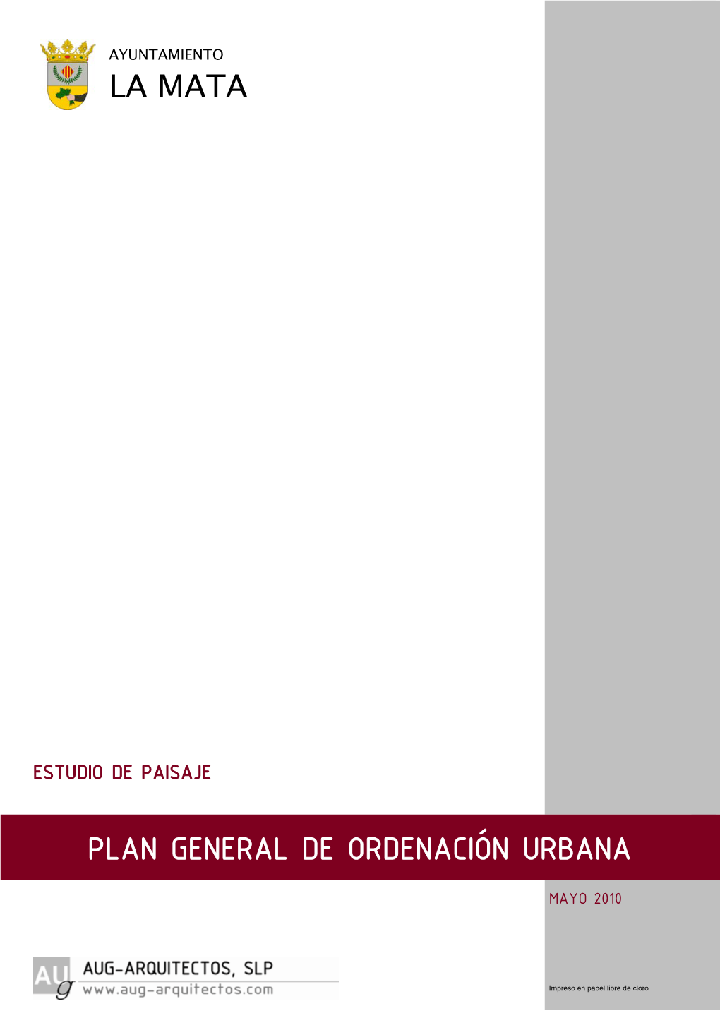 Plan General De Ordenación Urbana