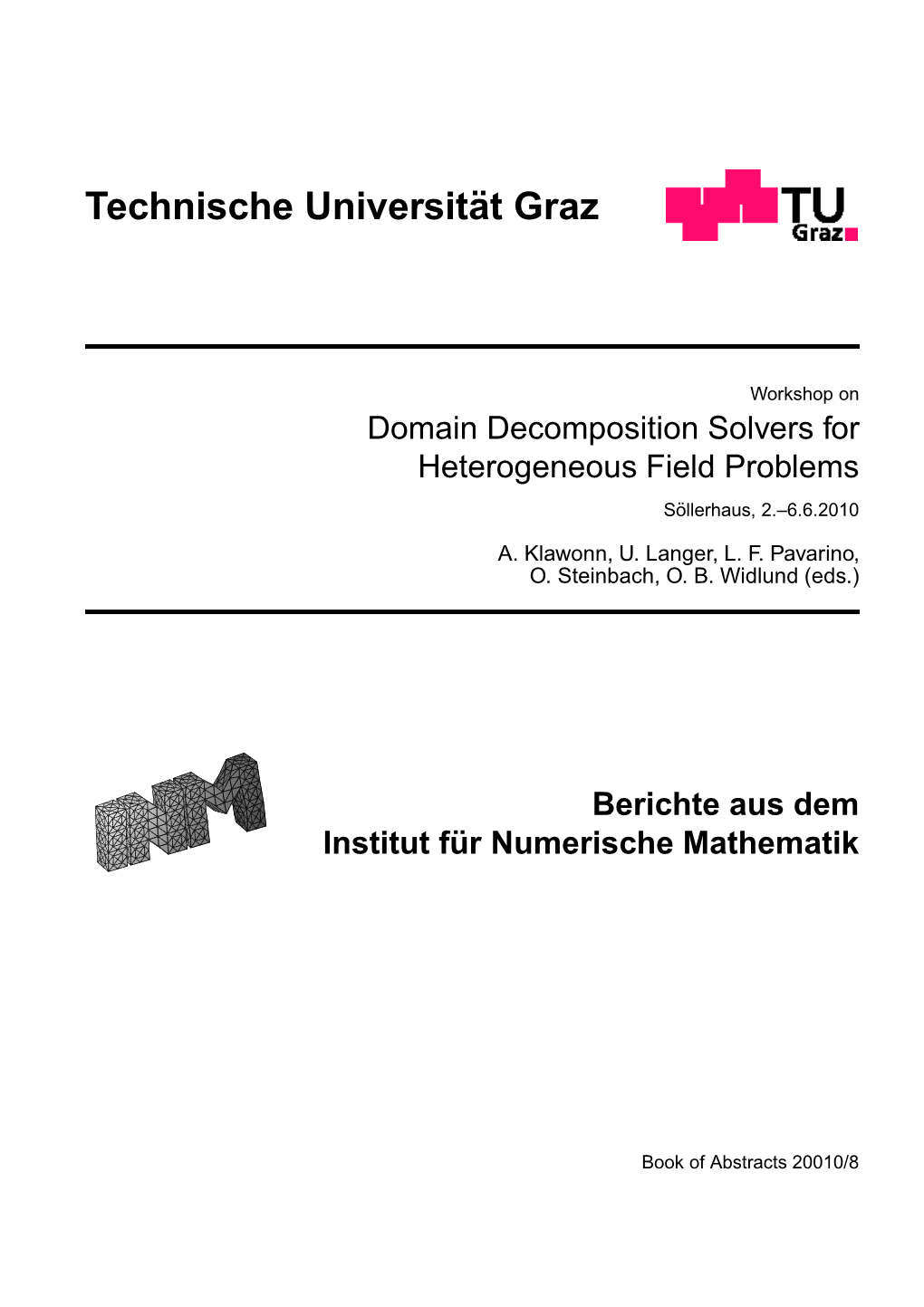 Technische Universit¨At Graz