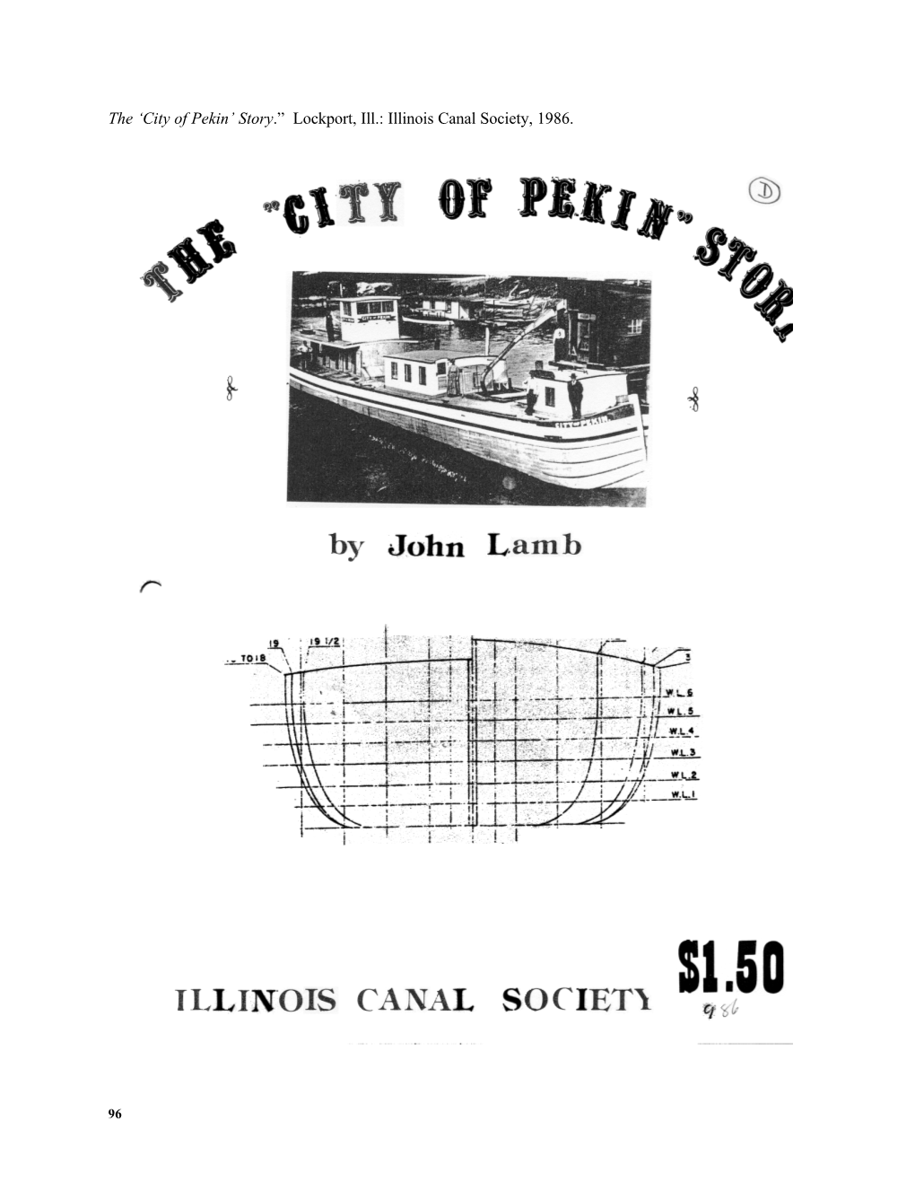 The 'City of Pekin' Story