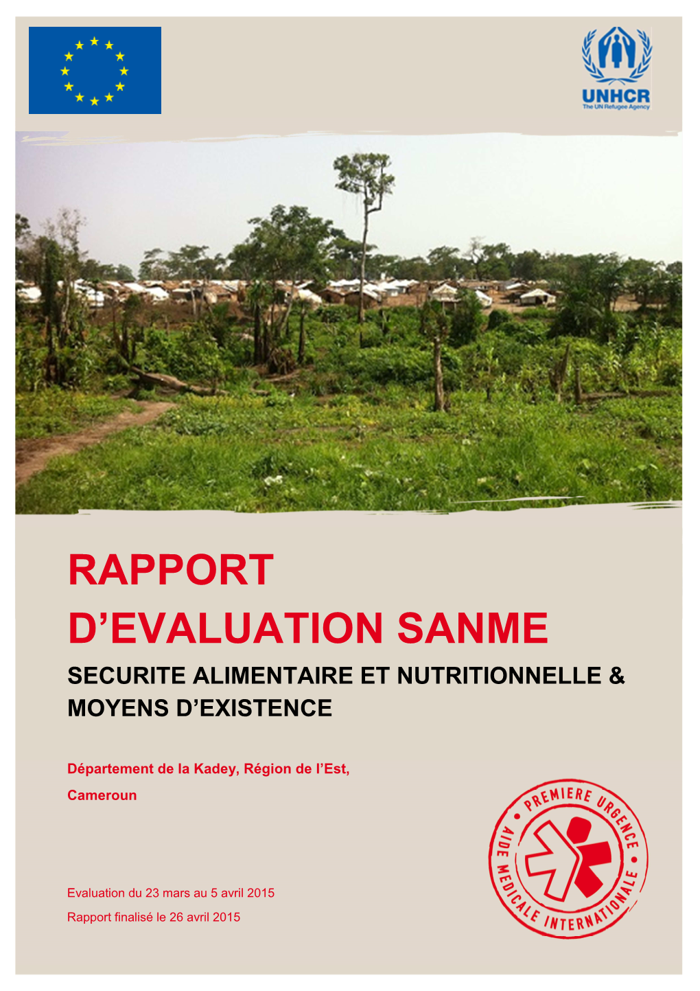 Rapport D'evaluation Sanme