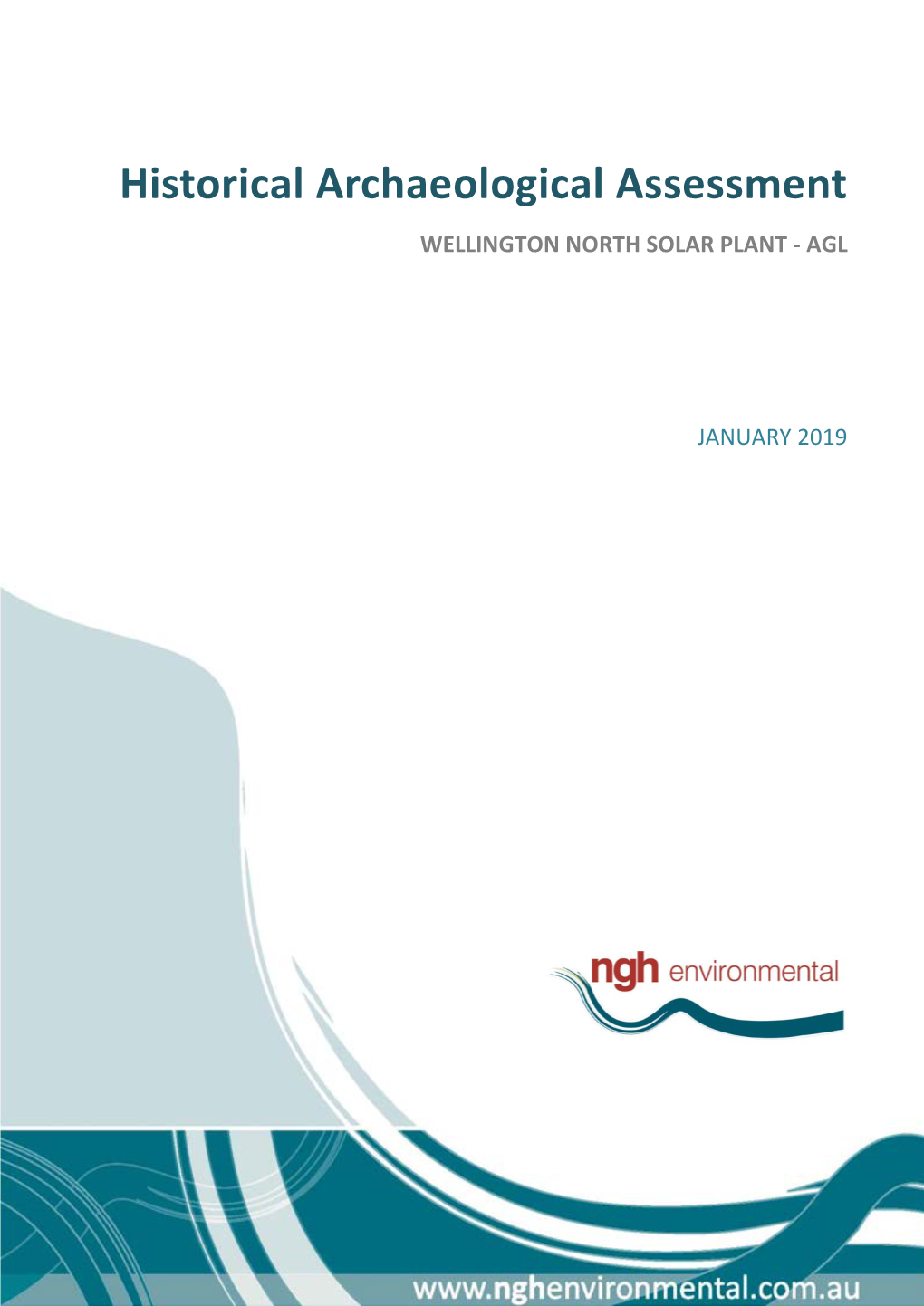 Historical Archaeological Assessment WELLINGTON NORTH SOLAR PLANT - AGL