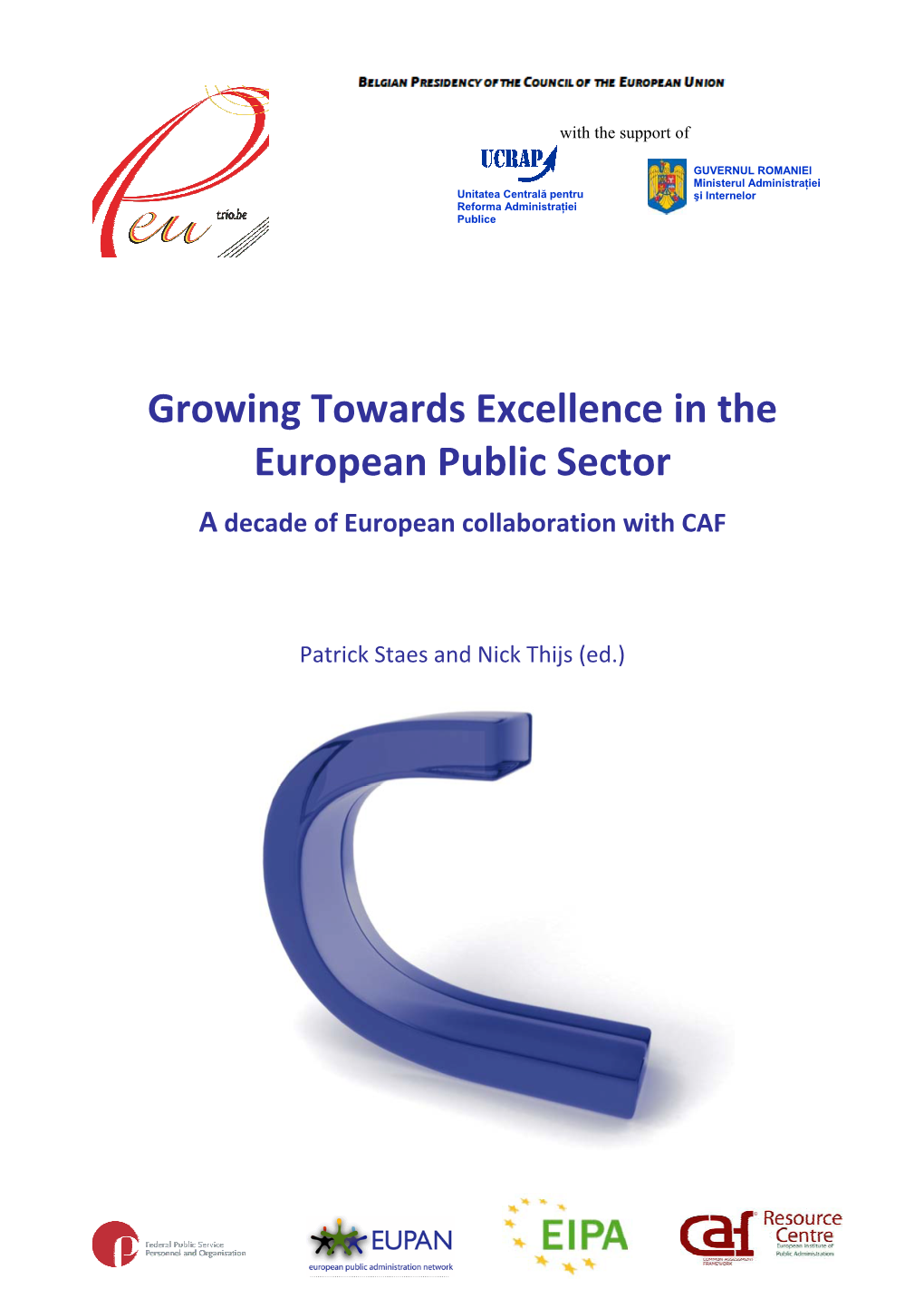 Growing Towards Excellence in the European Public Sector