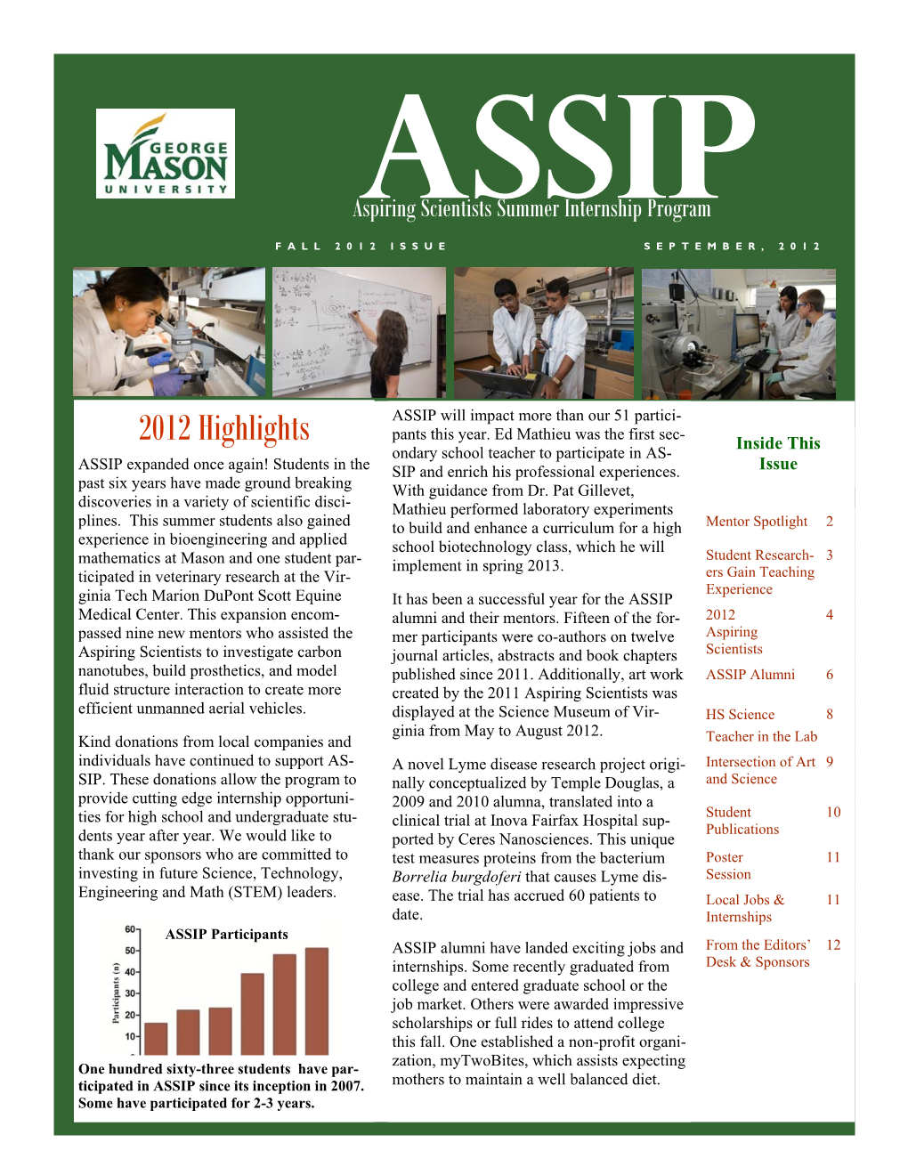 2012 ASSIP Newsletter