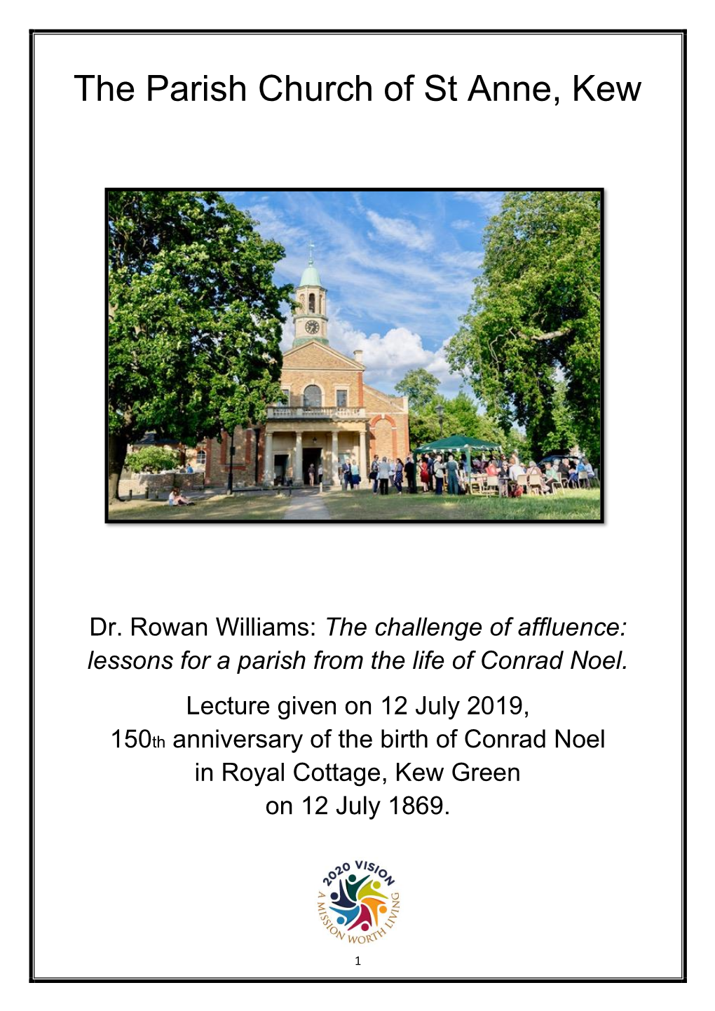 The Parish Church of St Anne, Kew