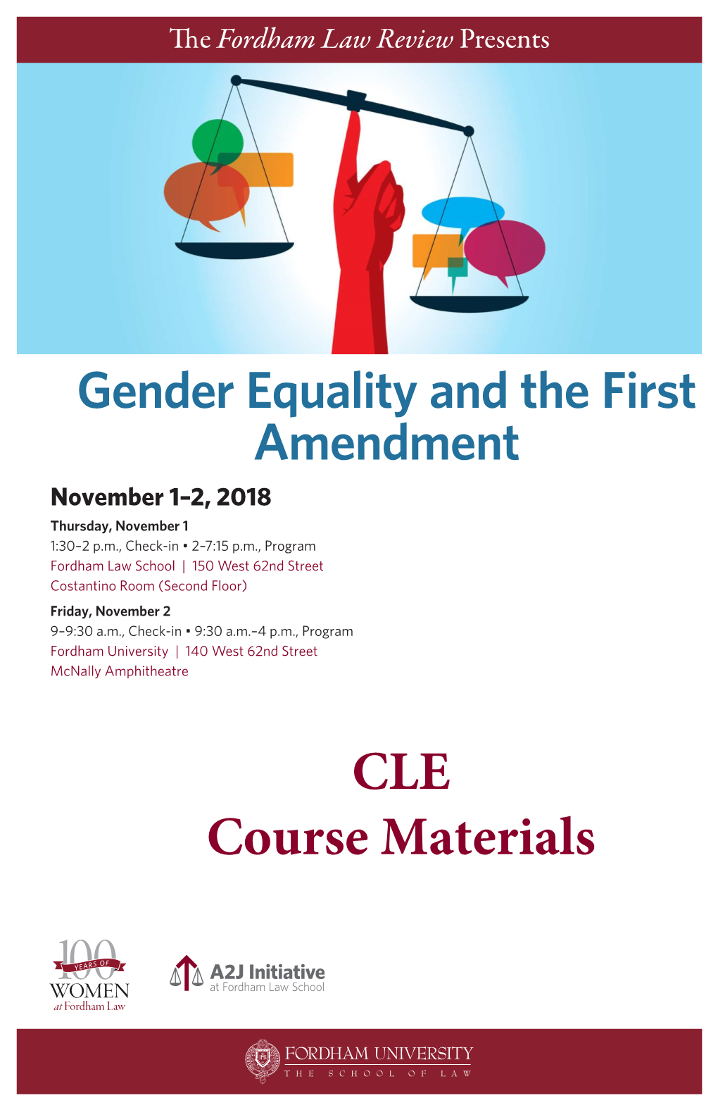 Gender Equality and the First Amendment