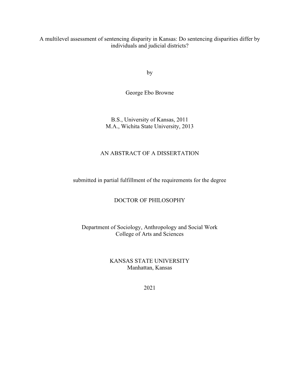 Do Sentencing Disparities Differ by Individuals and Judicial Districts?