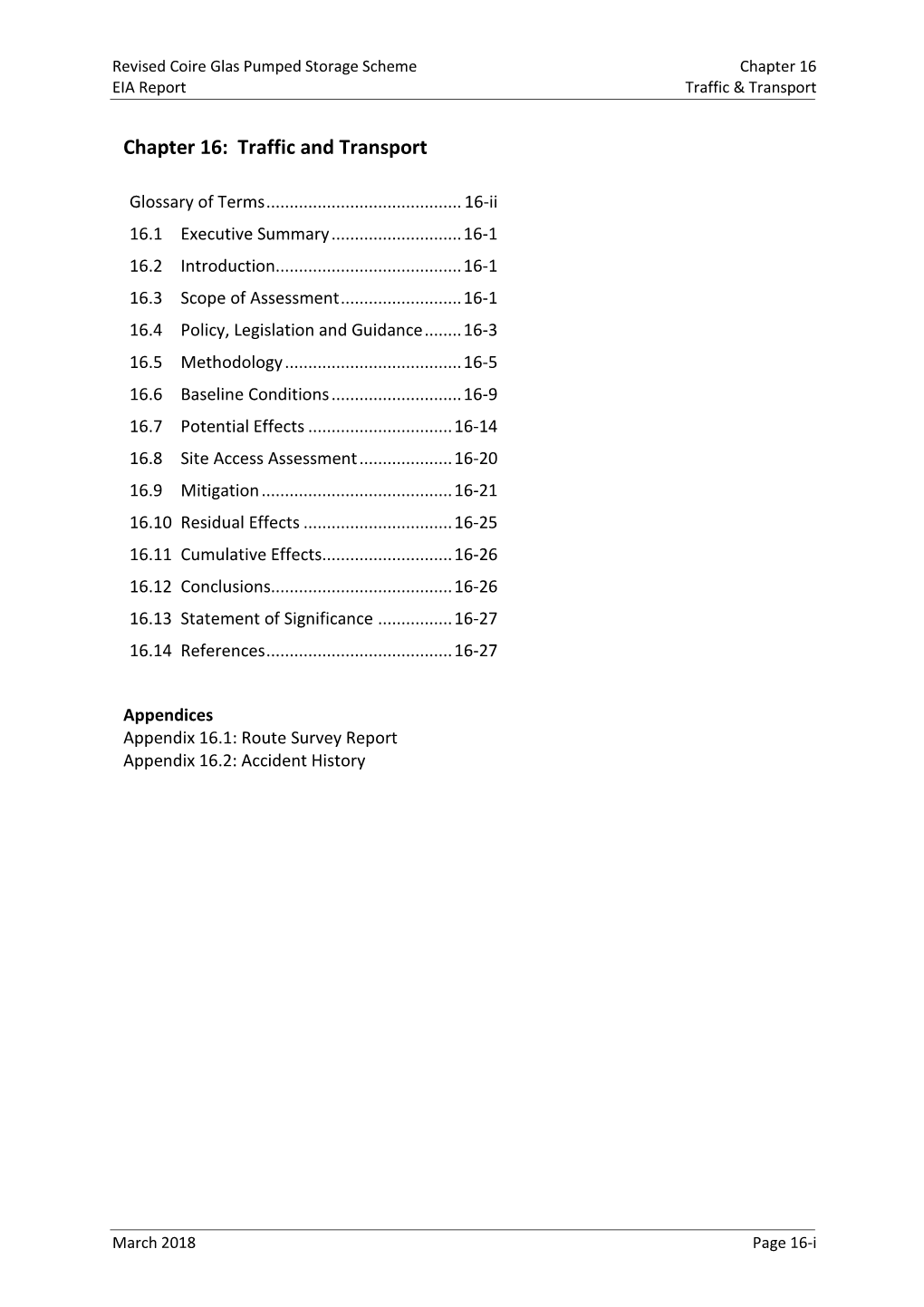 Revised Coire Glas EIA Report Template