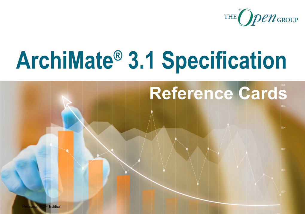 Archimate® 3.1 Specification Reference Cards