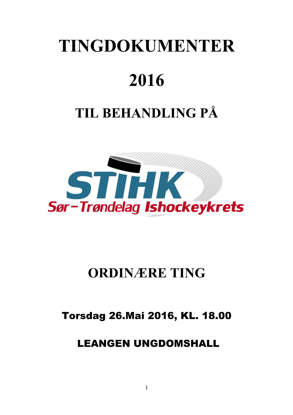 Tingdokumenter 2016