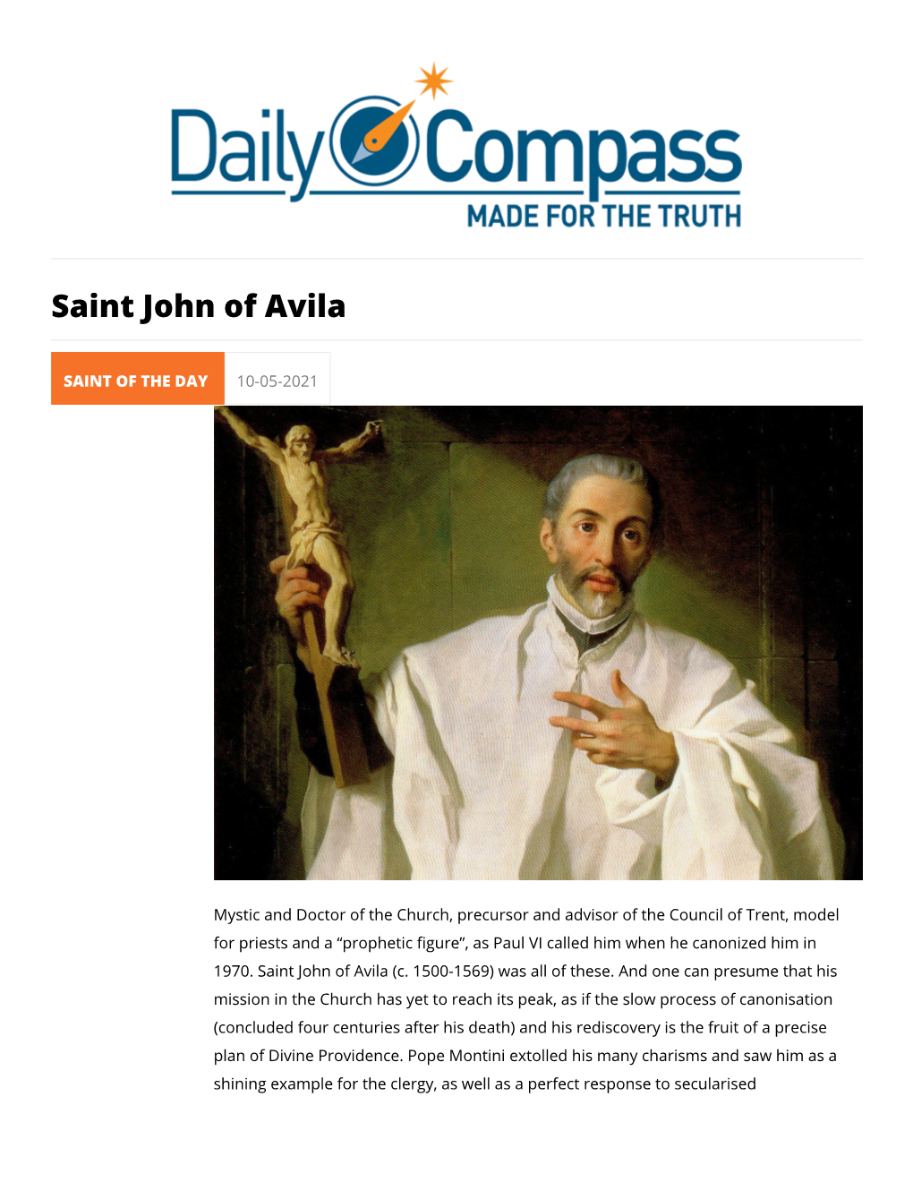 Saint John of Avila