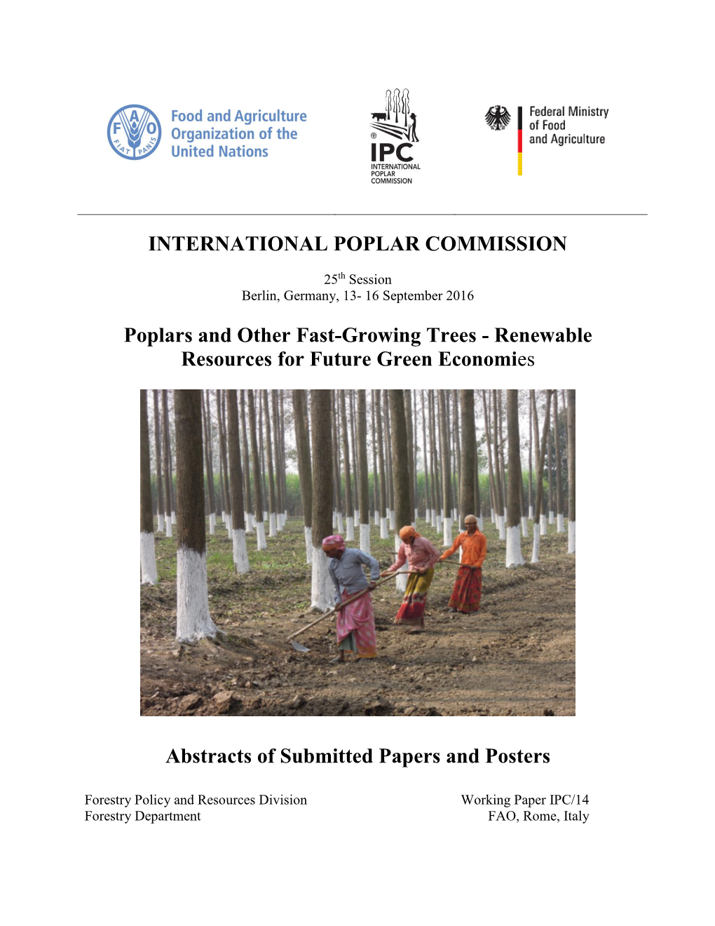 INTERNATIONAL POPLAR COMMISSION Poplars and Other