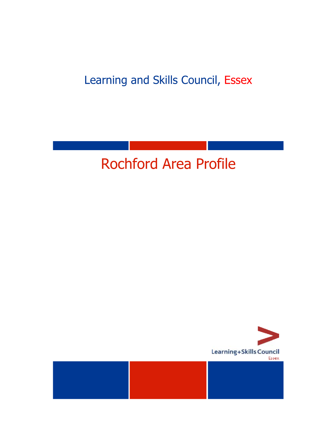 Rochford Area Profile 2003
