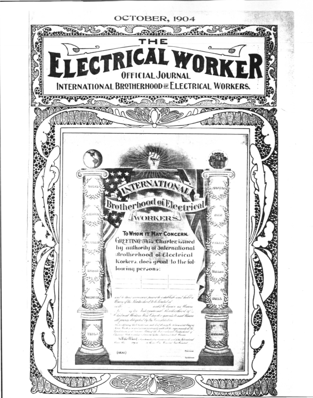 1904-10 October Electrical Worker.Pdf