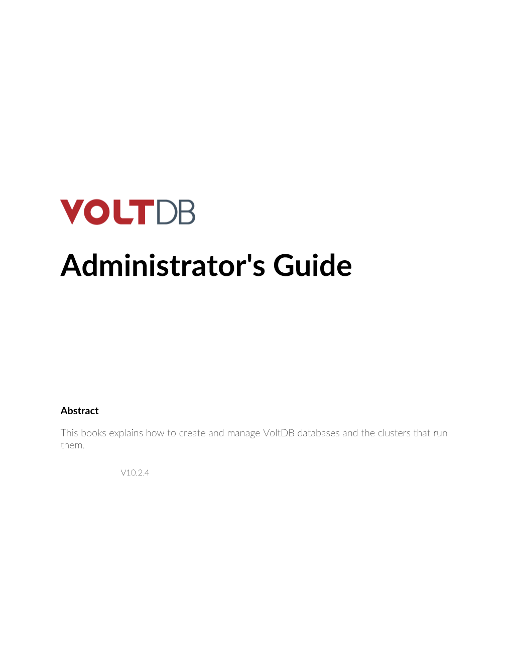Administrator's Guide