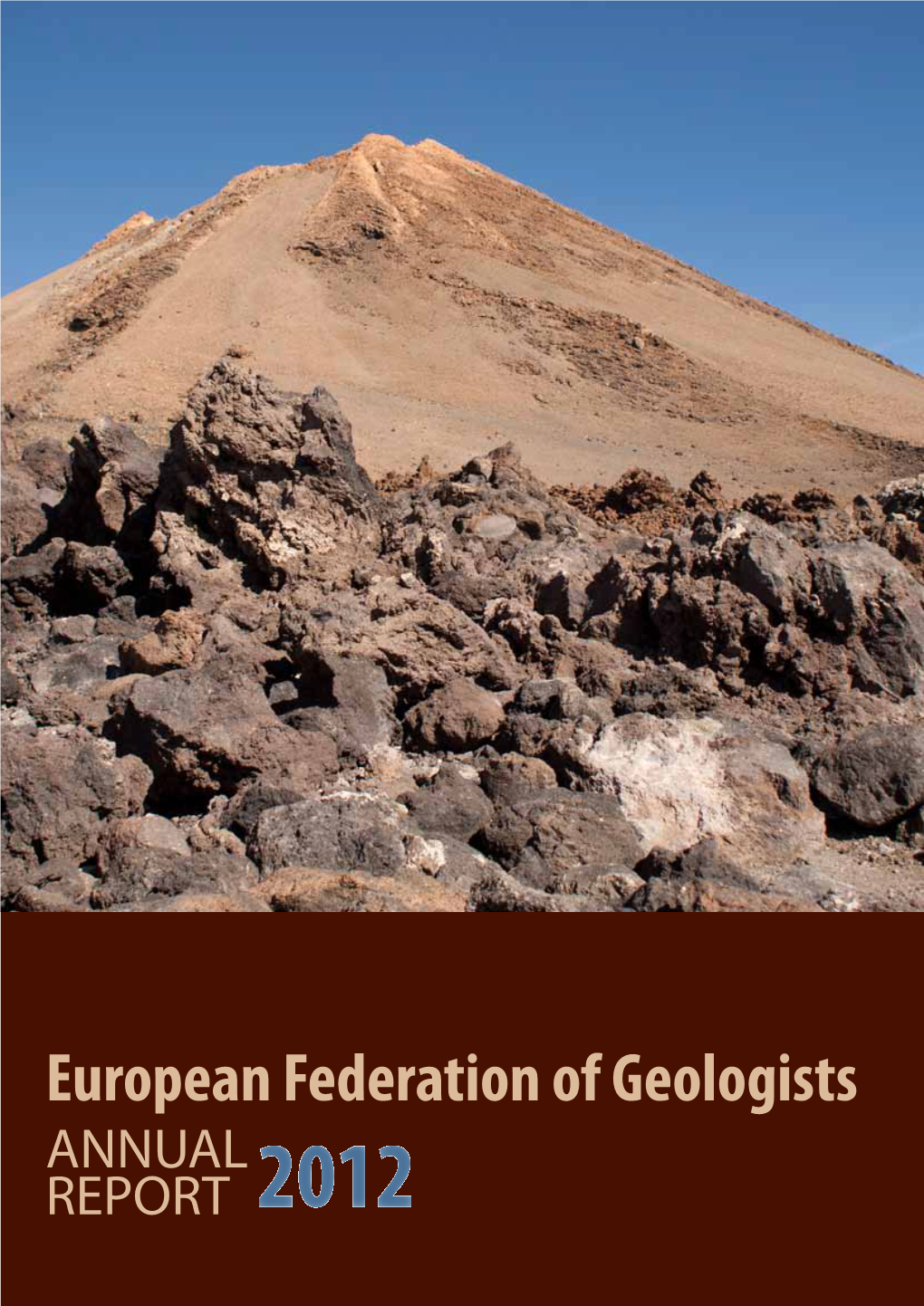 European Federation of Geologists ANNUAL2012