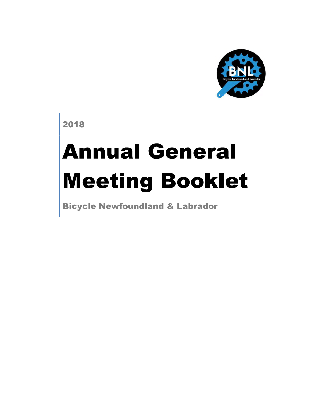 Annual General Meeting Booklet