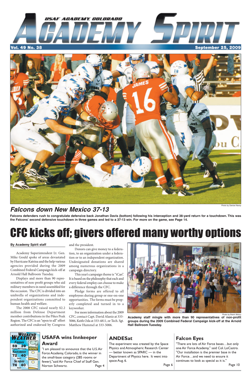 CFC Kicks Off; Givers Offered Many Worthy Options