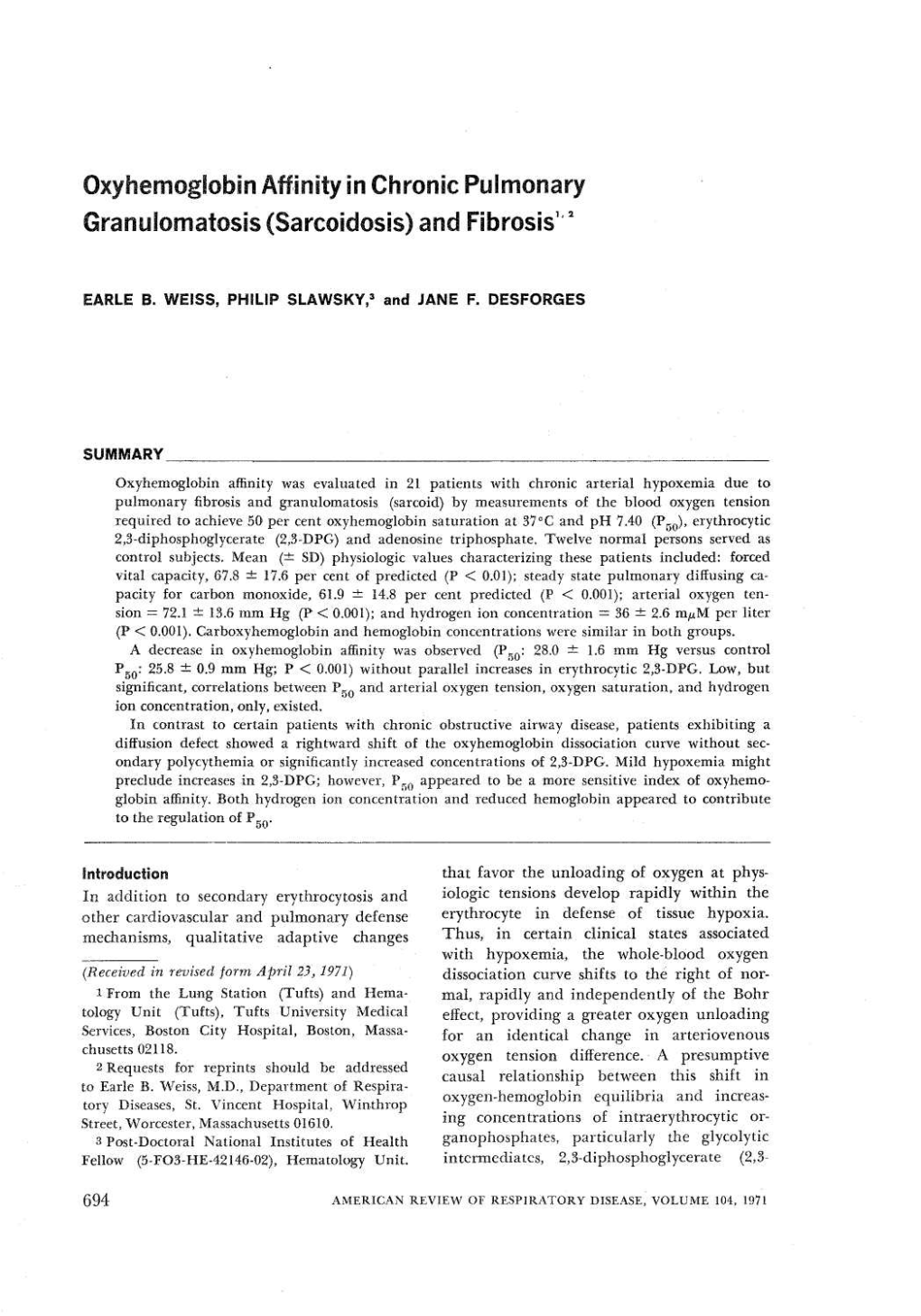 (Sarcoidosis) and Fibrosis"'