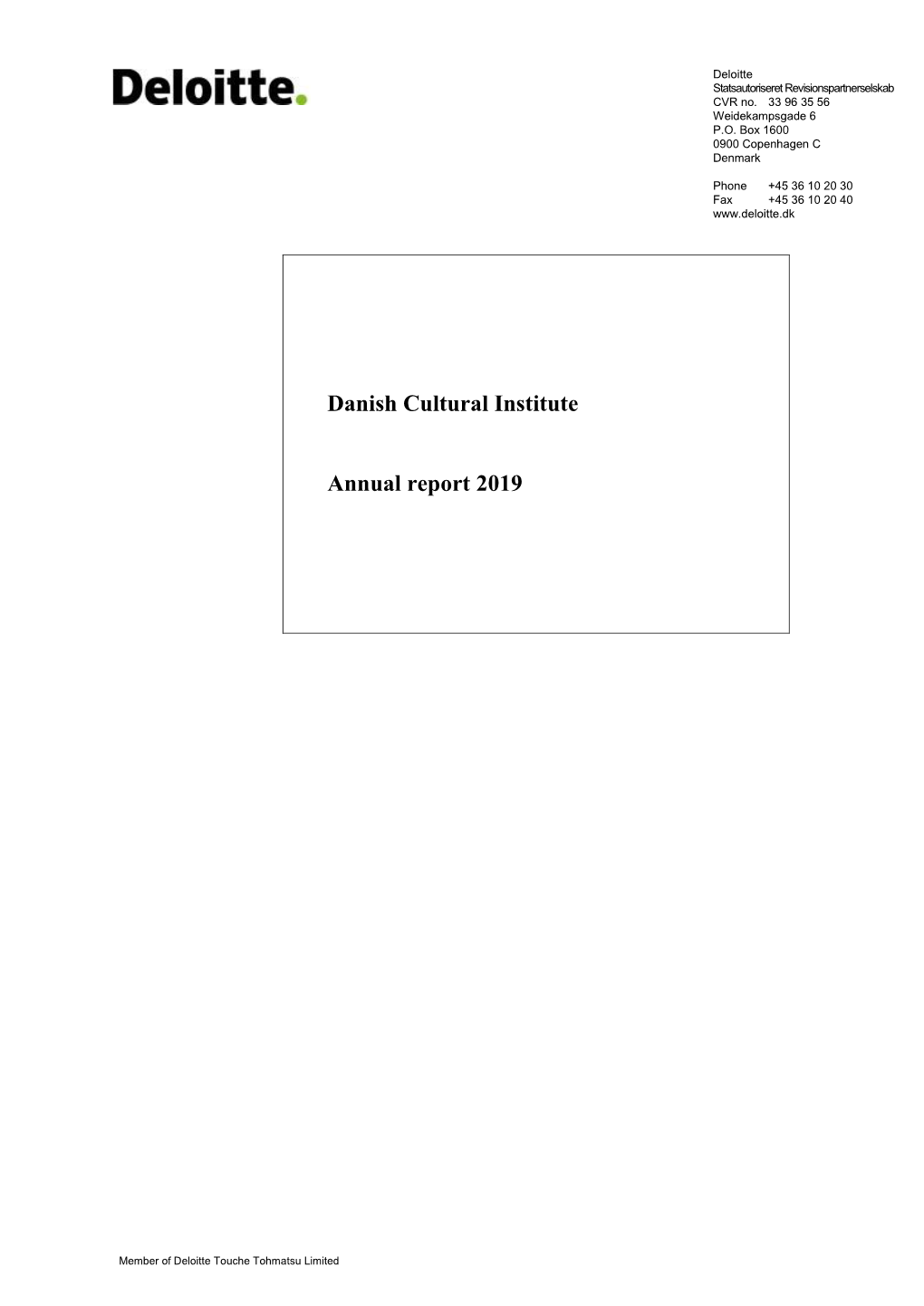 Download DCI's Annual Report 2019