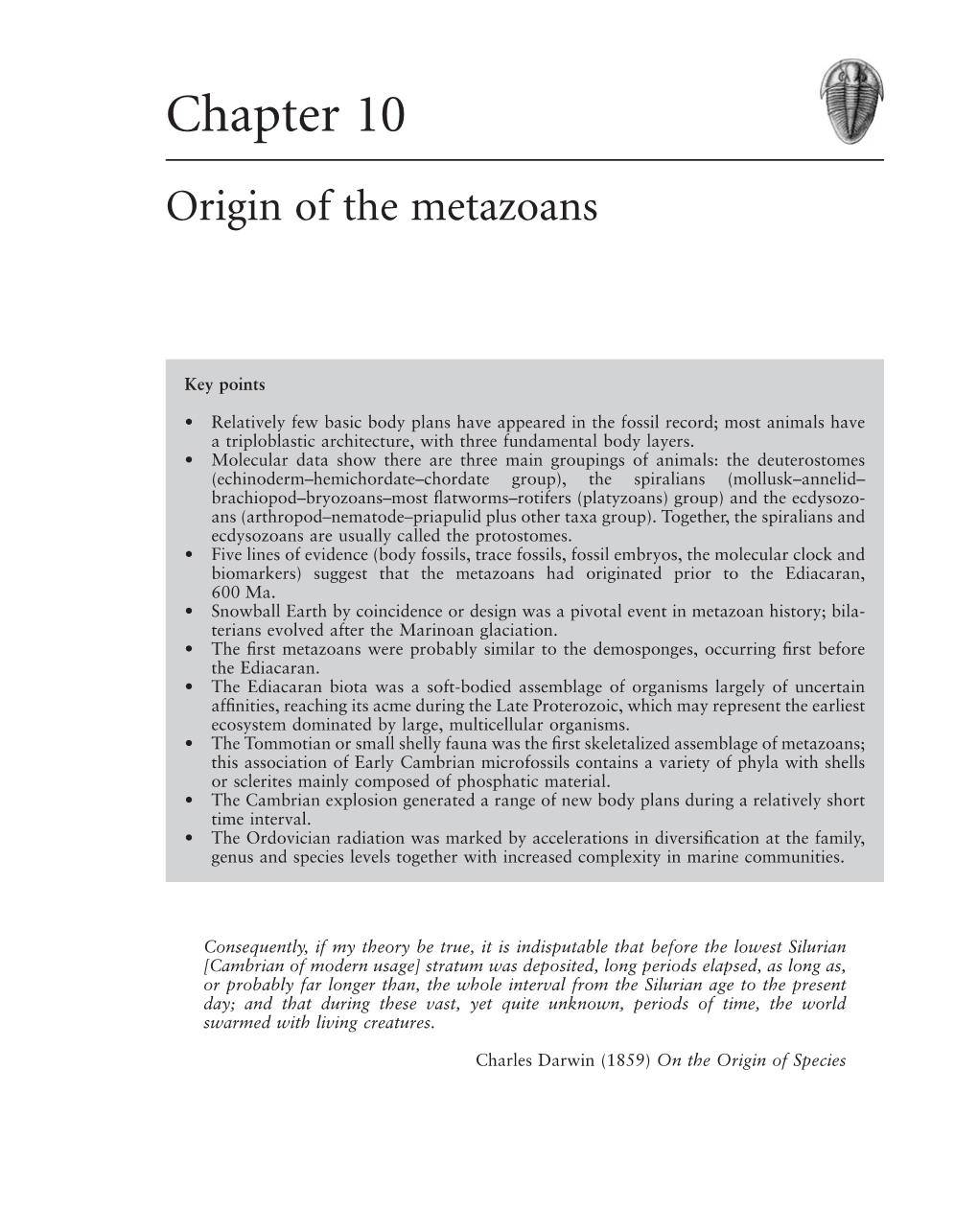 INTRODUCTION to PALEOBIOLOGY and the FOSSIL RECORD in Oxygen Levels in the Deep Ocean (Canﬁ Eld Et Al