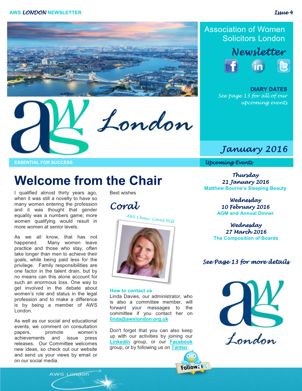 AWS Newsletter (Issue 4 – January 2016)