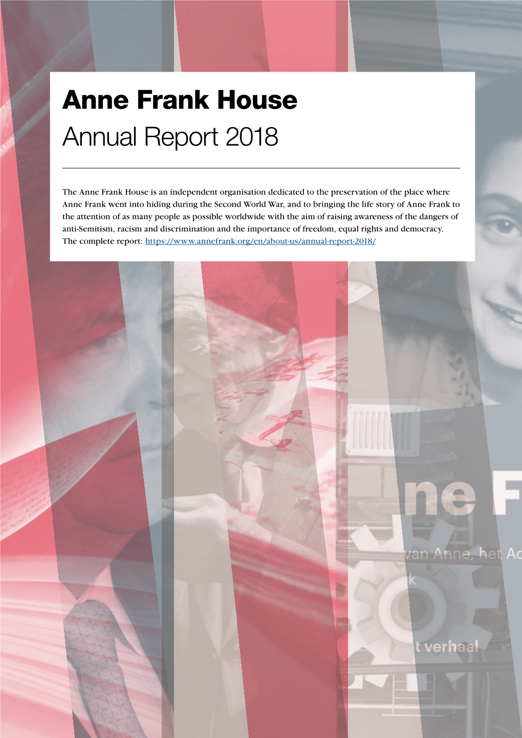 Anne Frank House Annual Report 2018