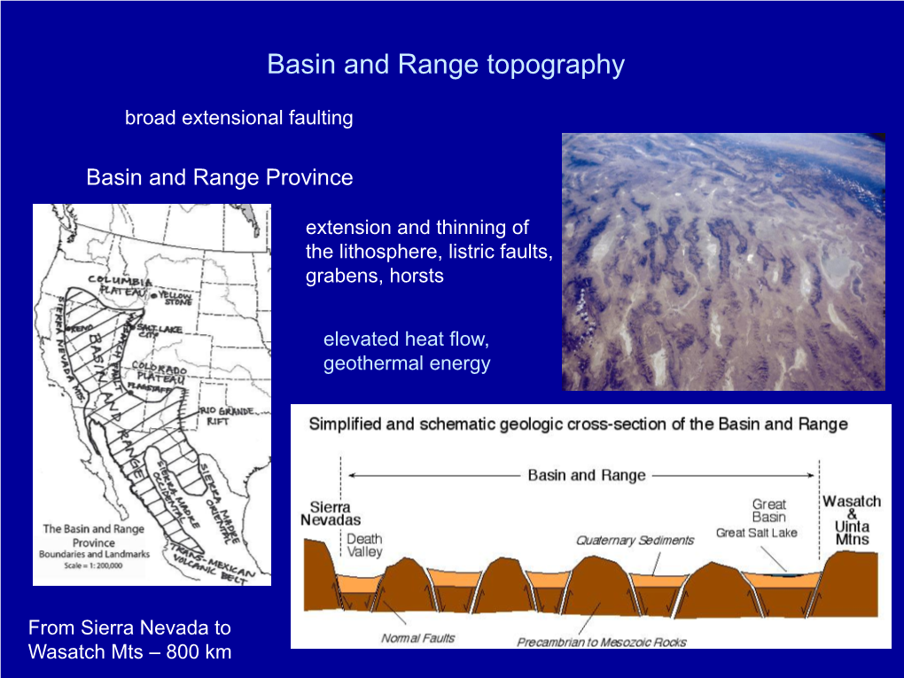 Tectonic Geomorphology and Paleoseismology