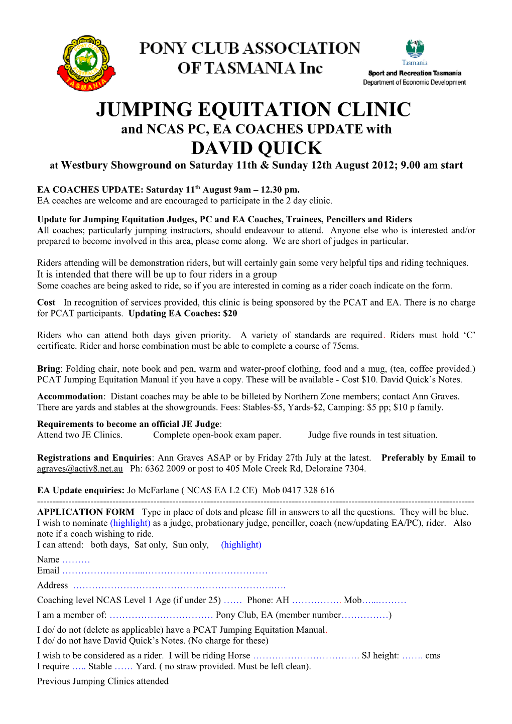 Pcat Jumping Equitation Clinic