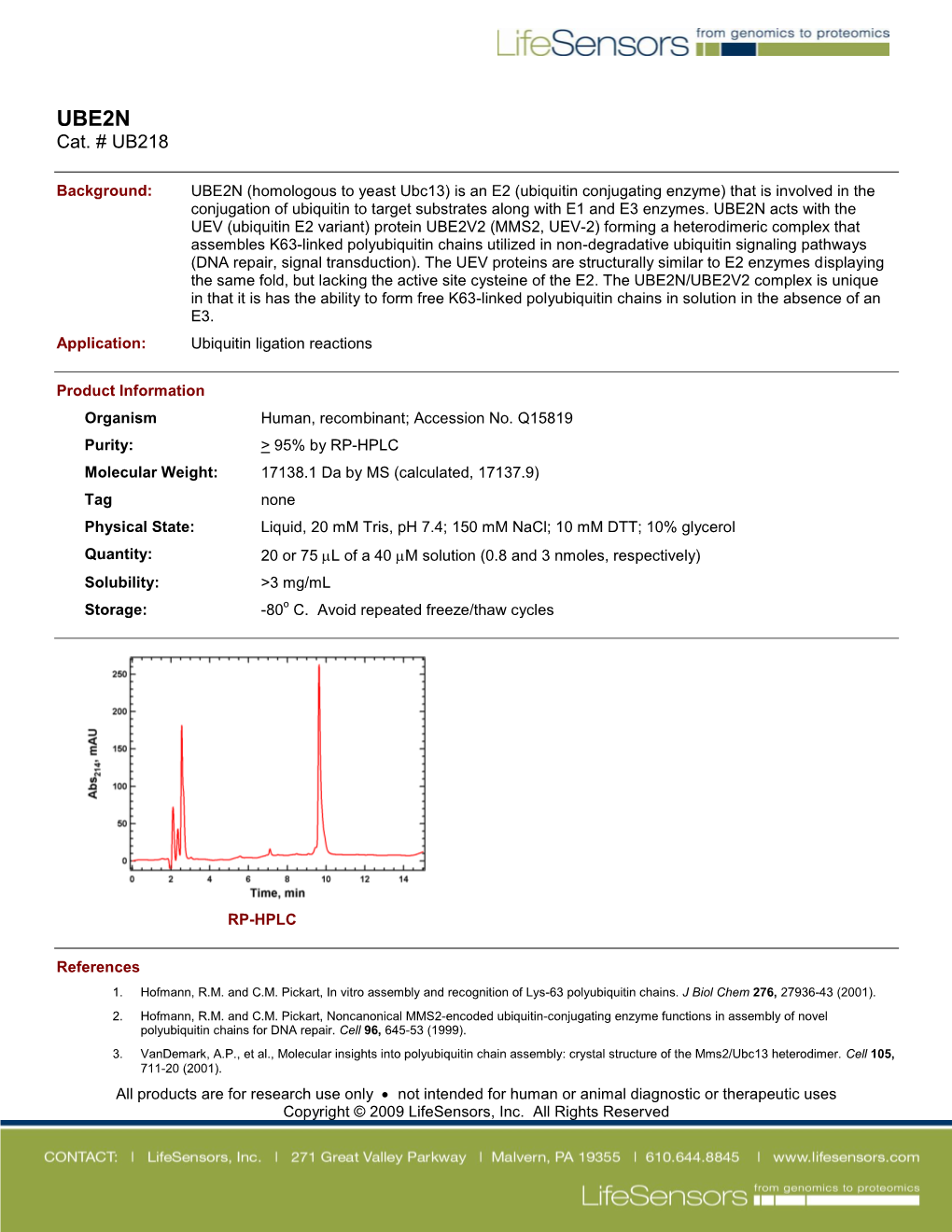 UBE2N-Datasheet.Pdf