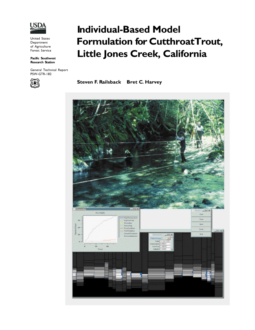 Individual-Based Model Formulation for Cutthroat Trout, Little Jones Creek, California