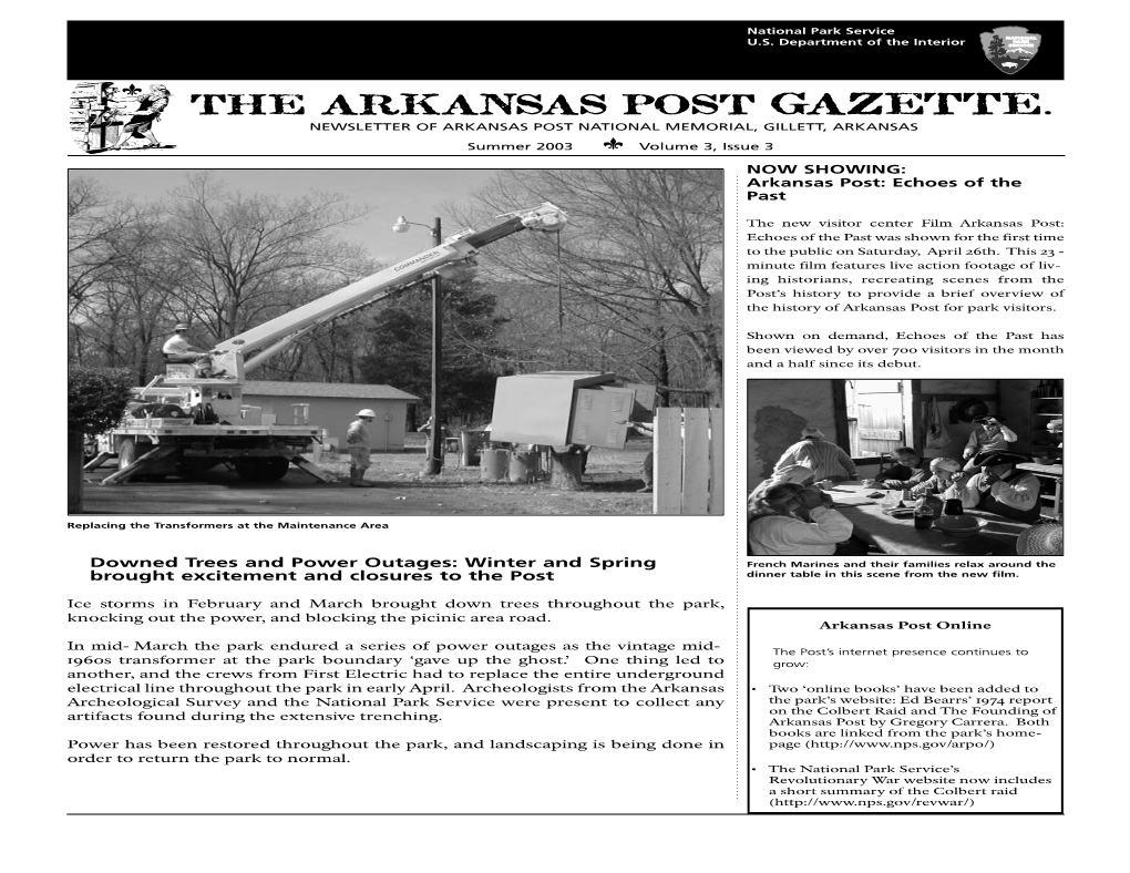 The Arkansas Post Gazette