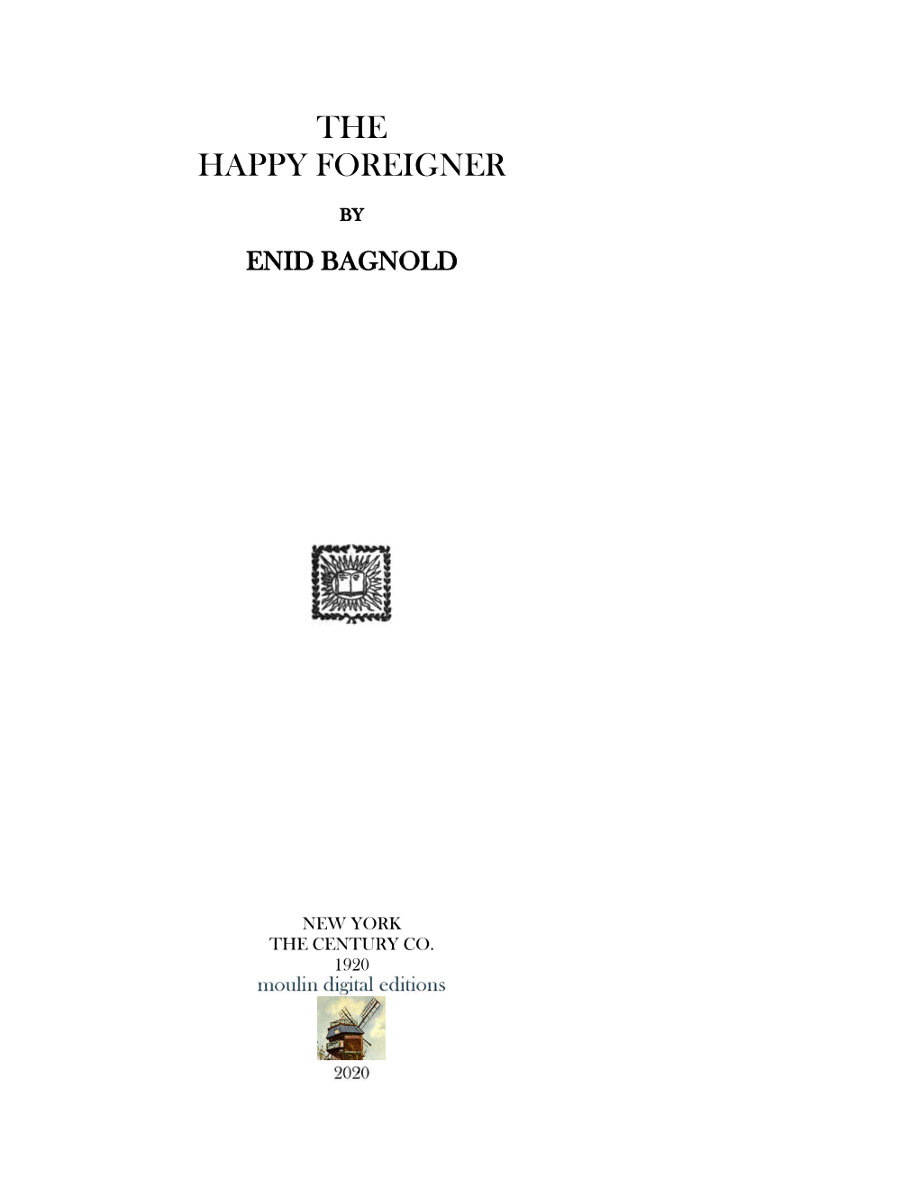 The Happy Foreginer