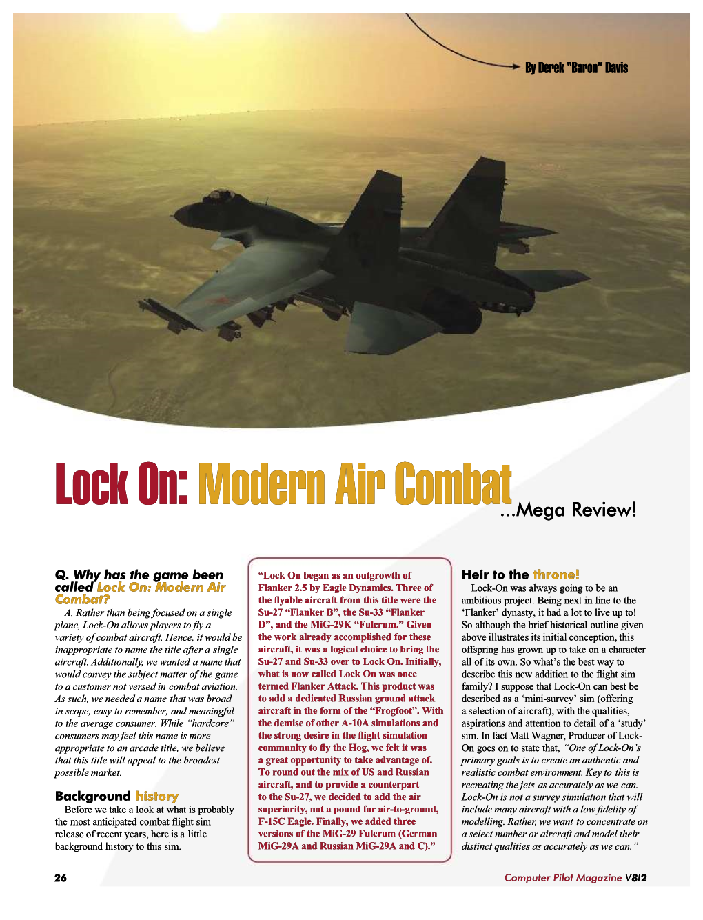 Lock On:Modern Air Combat