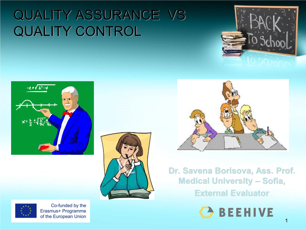 Quality Control Vs Quality Assurance