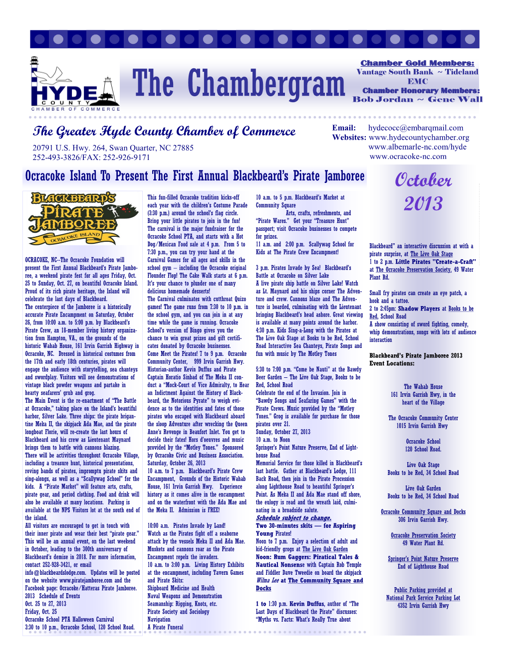 The Chambergram Bob Jordan ~ Gene Wall