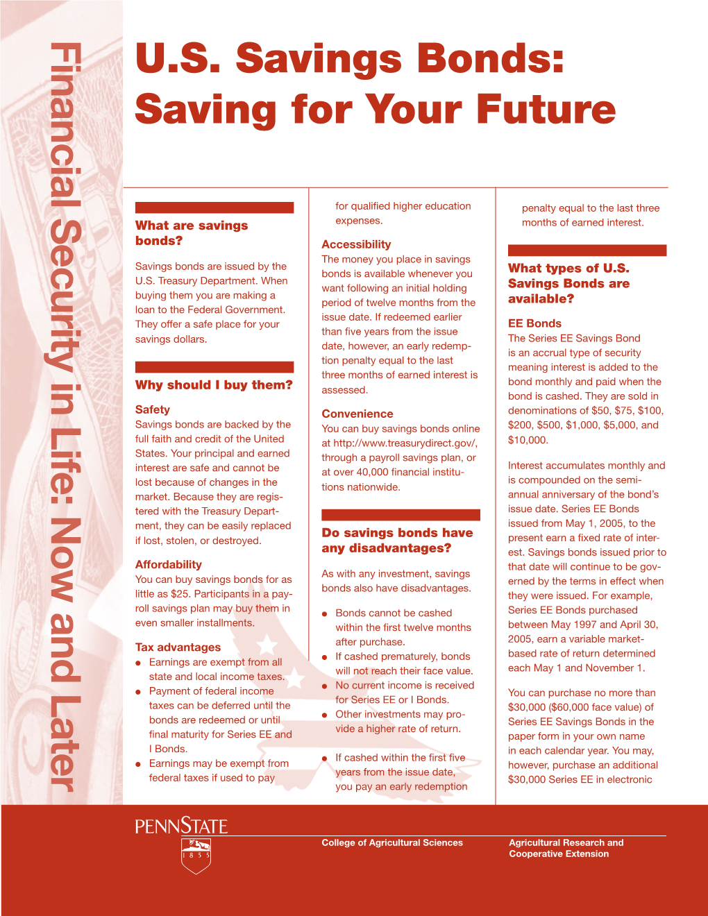 U.S. Savings Bonds: Saving for Your Future