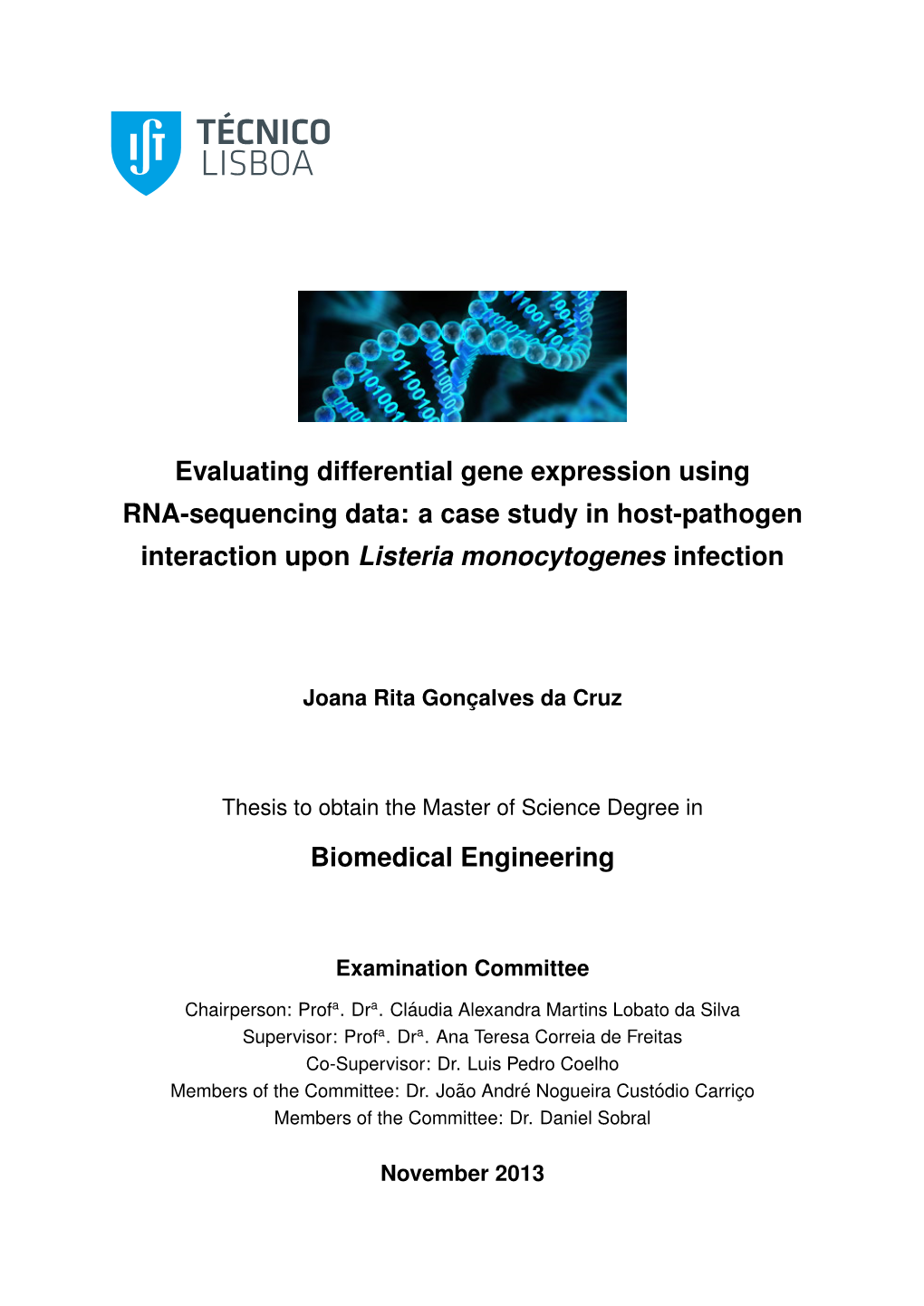 Evaluating Differential Gene Expression Using RNA-Sequencing Data: a Case Study in Host-Pathogen Interaction Upon Listeria Monocytogenes Infection