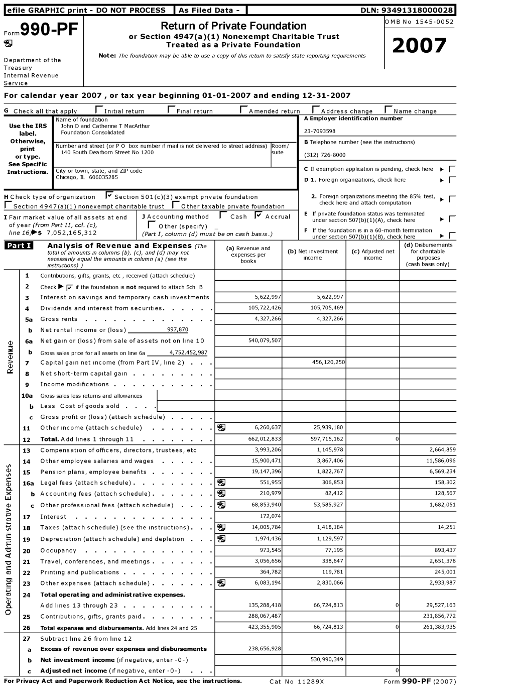 2007 , Or Tax Year Beginning 01 -01-2007 and Ending 12 -31-2007